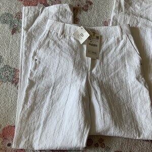 Zara pants white size xs $50